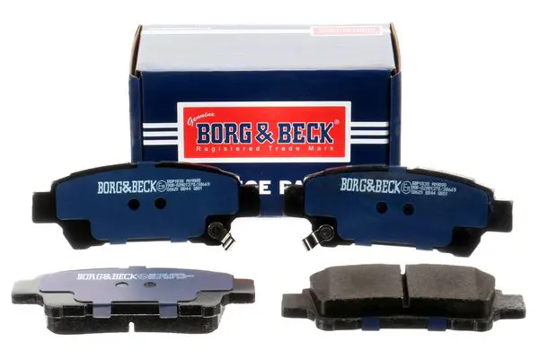 Handler.Part Brake pad set, disc brake BORG & BECK BBP1838 1