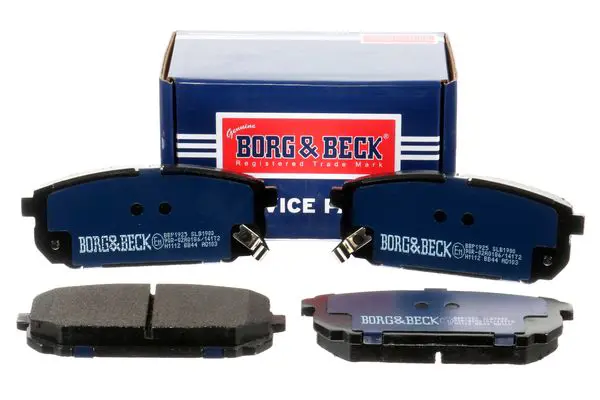 Handler.Part Brake pad set, disc brake BORG & BECK BBP1925 1