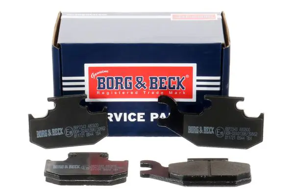 Handler.Part Brake pad set, disc brake BORG & BECK BBP2343 1