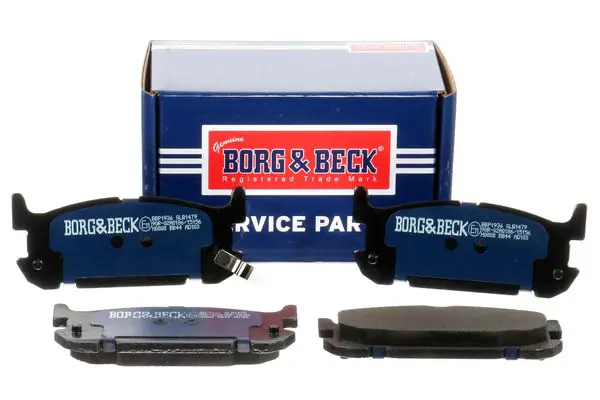 Handler.Part Brake pad set, disc brake BORG & BECK BBP1936 1