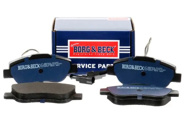 Handler.Part Brake pad set, disc brake BORG & BECK BBP2416 1