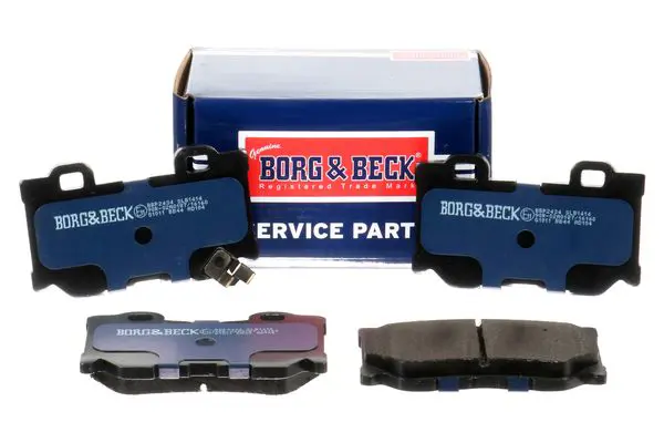 Handler.Part Brake pad set, disc brake BORG & BECK BBP2434 1