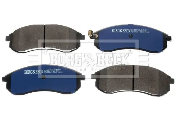 Handler.Part Brake pad set, disc brake BORG & BECK BBP1840 3