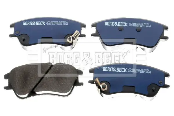 Handler.Part Brake pad set, disc brake BORG & BECK BBP2102 3