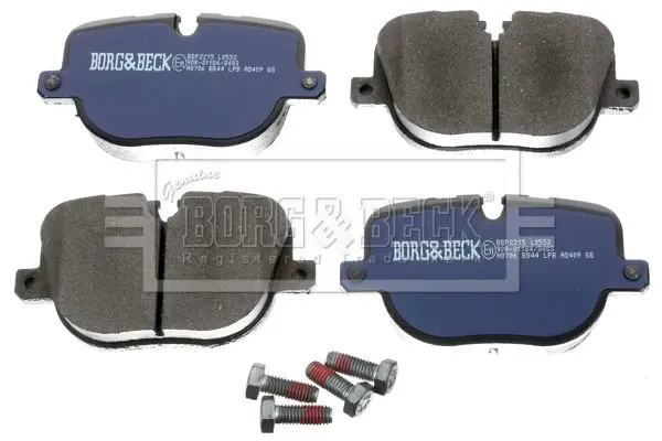 Handler.Part Brake pad set, disc brake BORG & BECK BBP2215 3