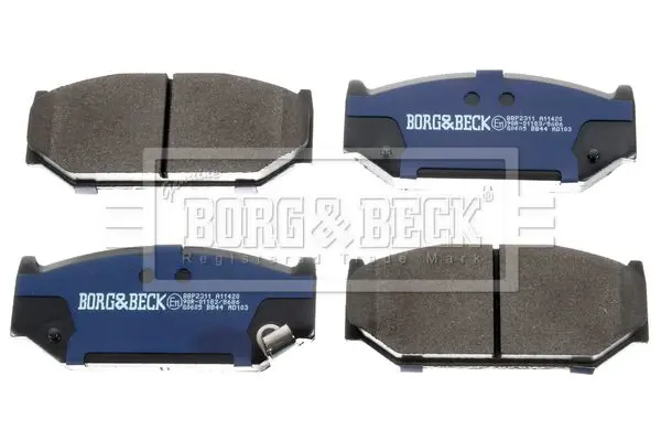 Handler.Part Brake pad set, disc brake BORG & BECK BBP2311 3