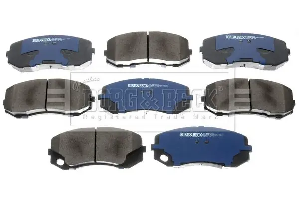 Handler.Part Brake pad set, disc brake BORG & BECK BBP2314 3