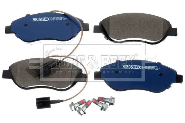 Handler.Part Brake pad set, disc brake BORG & BECK BBP2318 3