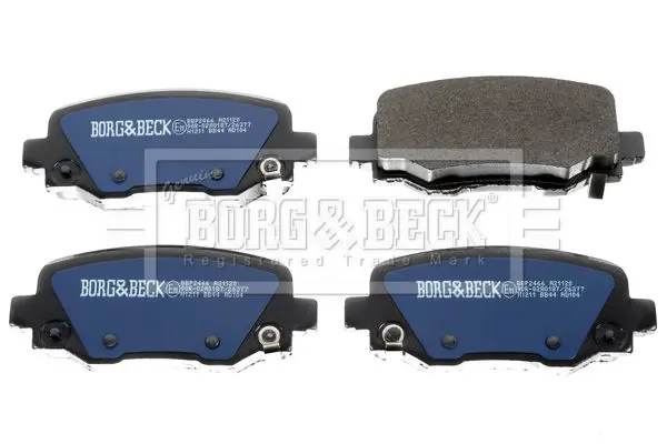 Handler.Part Brake pad set, disc brake BORG & BECK BBP2466 2