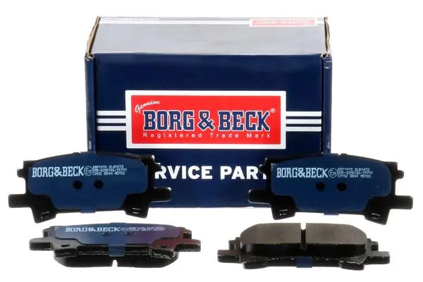 Handler.Part Brake pad set, disc brake BORG & BECK BBP1970 1