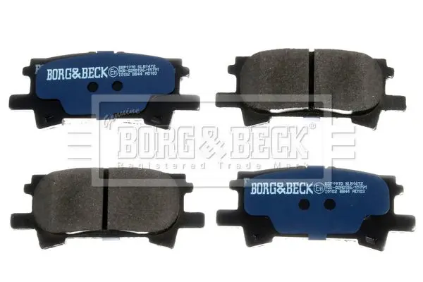 Handler.Part Brake pad set, disc brake BORG & BECK BBP1970 3