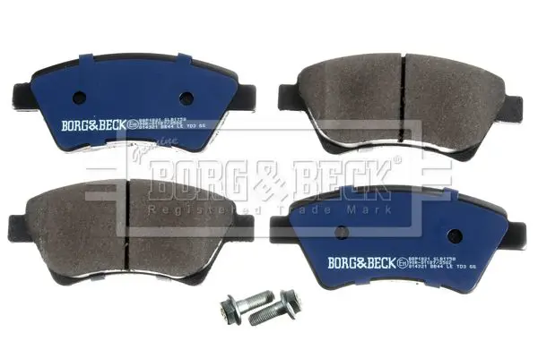 Handler.Part Brake pad set, disc brake BORG & BECK BBP1821 3