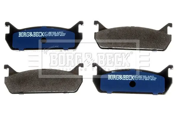 Handler.Part Brake pad set, disc brake BORG & BECK BBP1828 3