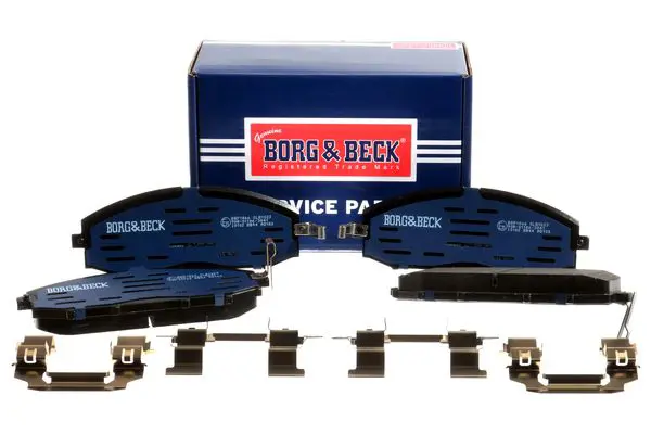 Handler.Part Brake pad set, disc brake BORG & BECK BBP1866 1