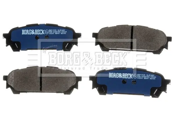 Handler.Part Brake pad set, disc brake BORG & BECK BBP1935 3