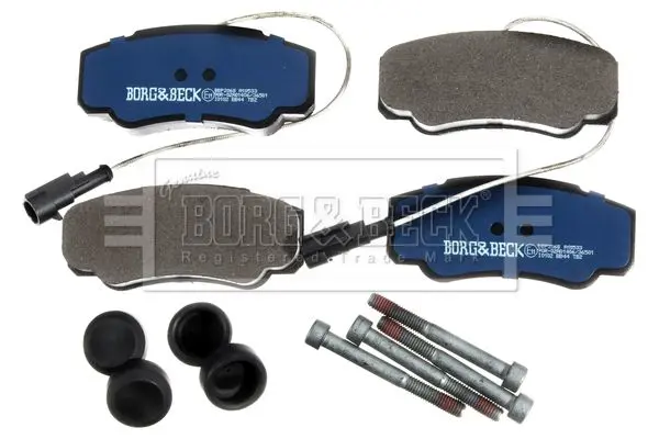 Handler.Part Brake pad set, disc brake BORG & BECK BBP2068 3