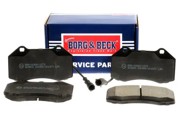 Handler.Part Brake pad set, disc brake BORG & BECK BBP2319 1