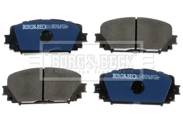 Handler.Part Brake pad set, disc brake BORG & BECK BBP2073 3