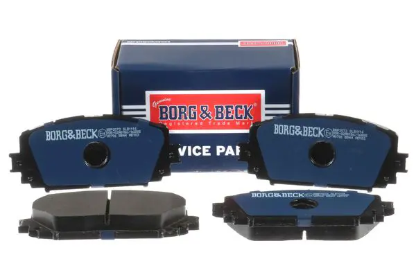 Handler.Part Brake pad set, disc brake BORG & BECK BBP2073 1