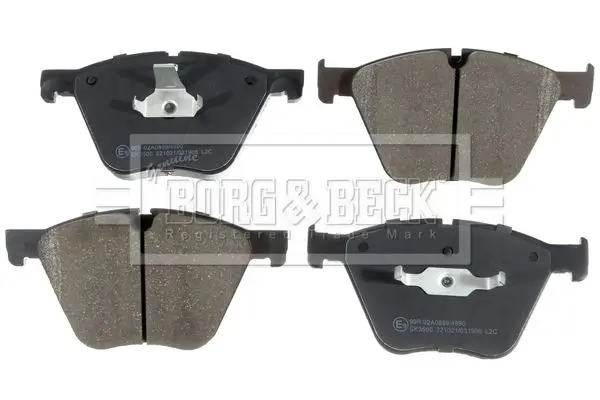 Handler.Part Brake pad set, disc brake BORG & BECK BBP2270 3