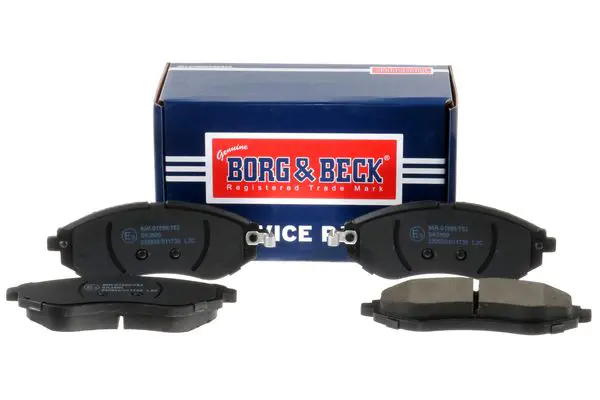 Handler.Part Brake pad set, disc brake BORG & BECK BBP2324 1