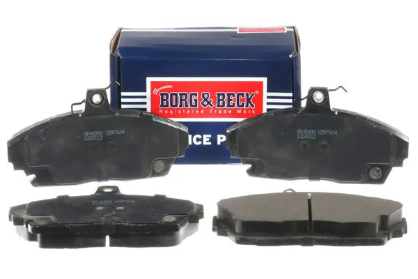 Handler.Part Brake pad set, disc brake BORG & BECK BBP1629 1