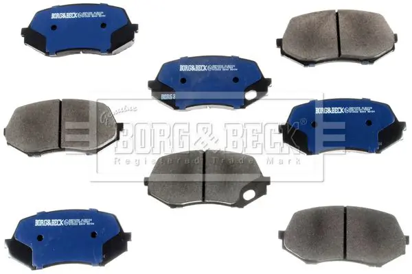 Handler.Part Brake pad set, disc brake BORG & BECK BBP2258 3