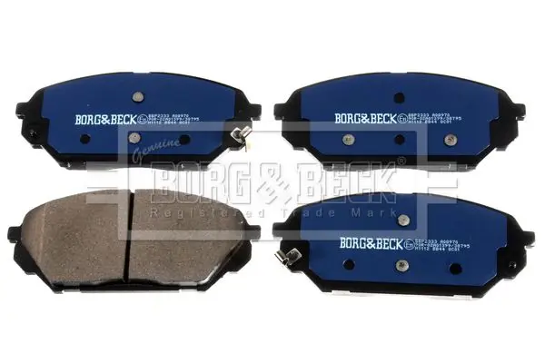 Handler.Part Brake pad set, disc brake BORG & BECK BBP2333 3