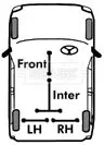 Handler.Part Cable, parking brake BORG & BECK BKB1231 3