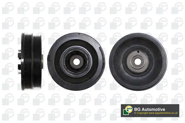 Handler.Part Belt pulley, crankshaft BGA DP0366 1