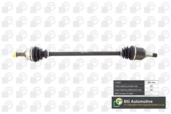 Handler.Part Drive shaft BGA DS2201R 1