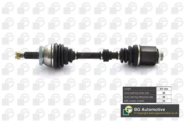 Handler.Part Drive shaft BGA DS2707R 1