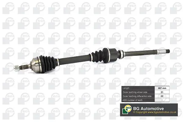 Handler.Part Drive shaft BGA DS6714R 1