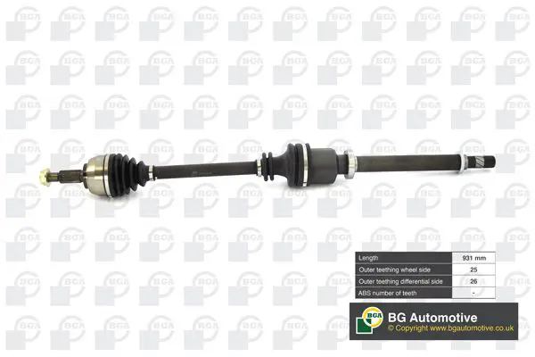 Handler.Part Drive shaft BGA DS7356R 1