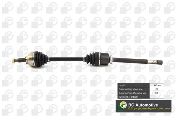 Handler.Part Drive shaft BGA DS9529R 1