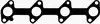 Handler.Part Gasket, exhaust manifold BGA MG8599 1