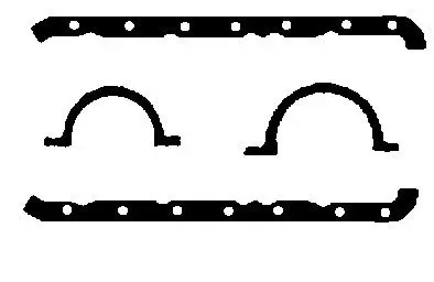 Handler.Part Gasket set, wet sump BGA OK6378 1