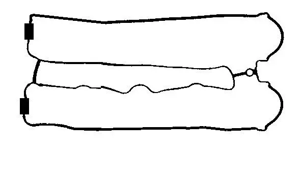 Handler.Part Gasket, cylinder head cover BGA RC0373 1