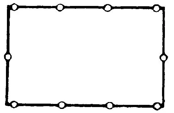 Handler.Part Gasket, cylinder head cover BGA RC2399 1