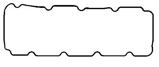 Handler.Part Gasket, cylinder head cover BGA RC9372 1