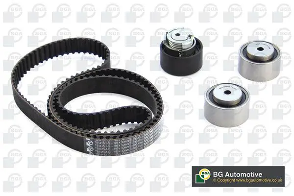 Handler.Part Timing belt set BGA TB1415K 1