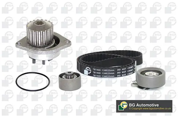 Handler.Part Water pump & timing belt set BGA TB1440CPK 1