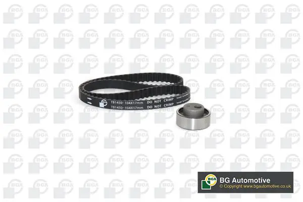 Handler.Part Timing belt set BGA TB1450K 1