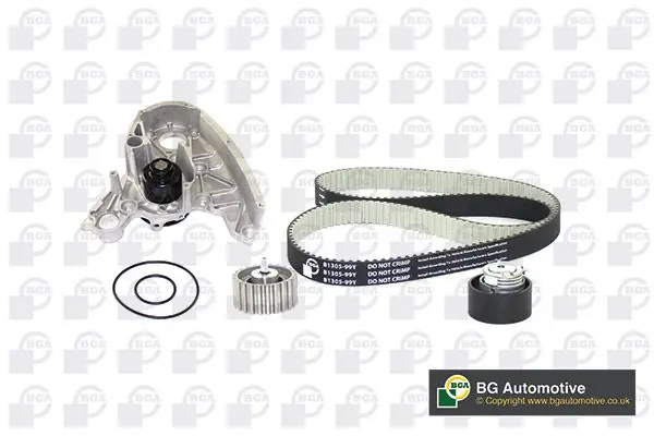 Handler.Part Water pump & timing belt set BGA TB2204CPK 1