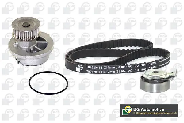 Handler.Part Water pump & timing belt set BGA TB9520CPK1 1