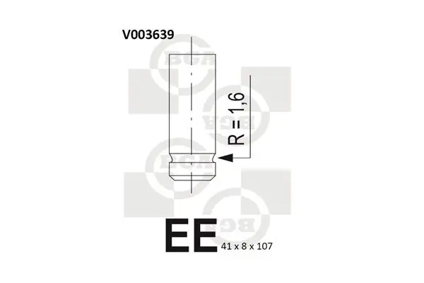 Handler.Part Inlet valve BGA V003639 1