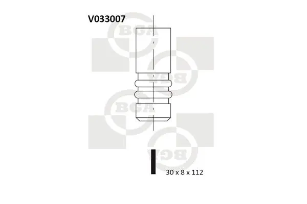 Handler.Part Outlet valve BGA V033007 1