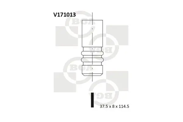 Handler.Part Inlet valve BGA V171013 1