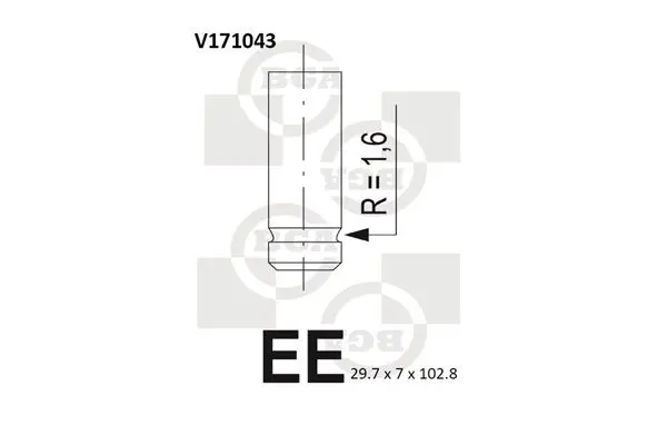 Handler.Part Outlet valve BGA V171043 1