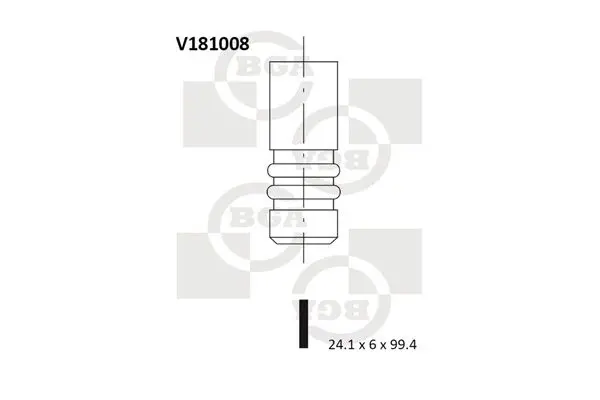 Handler.Part Outlet valve BGA V181008 1